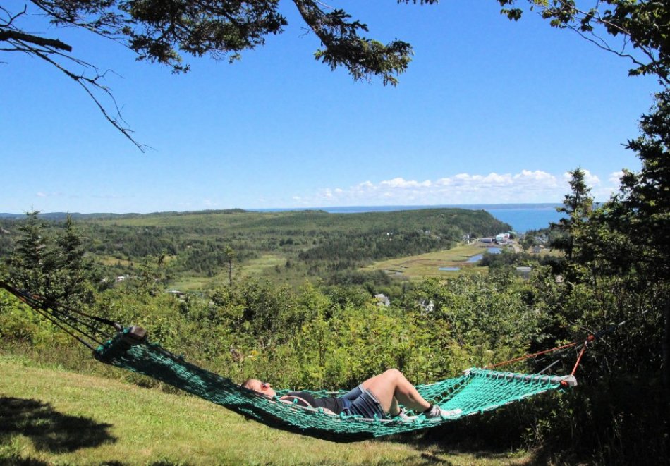 Lake Midway On Digby Neck Bay Of Fundy Nova Scotia